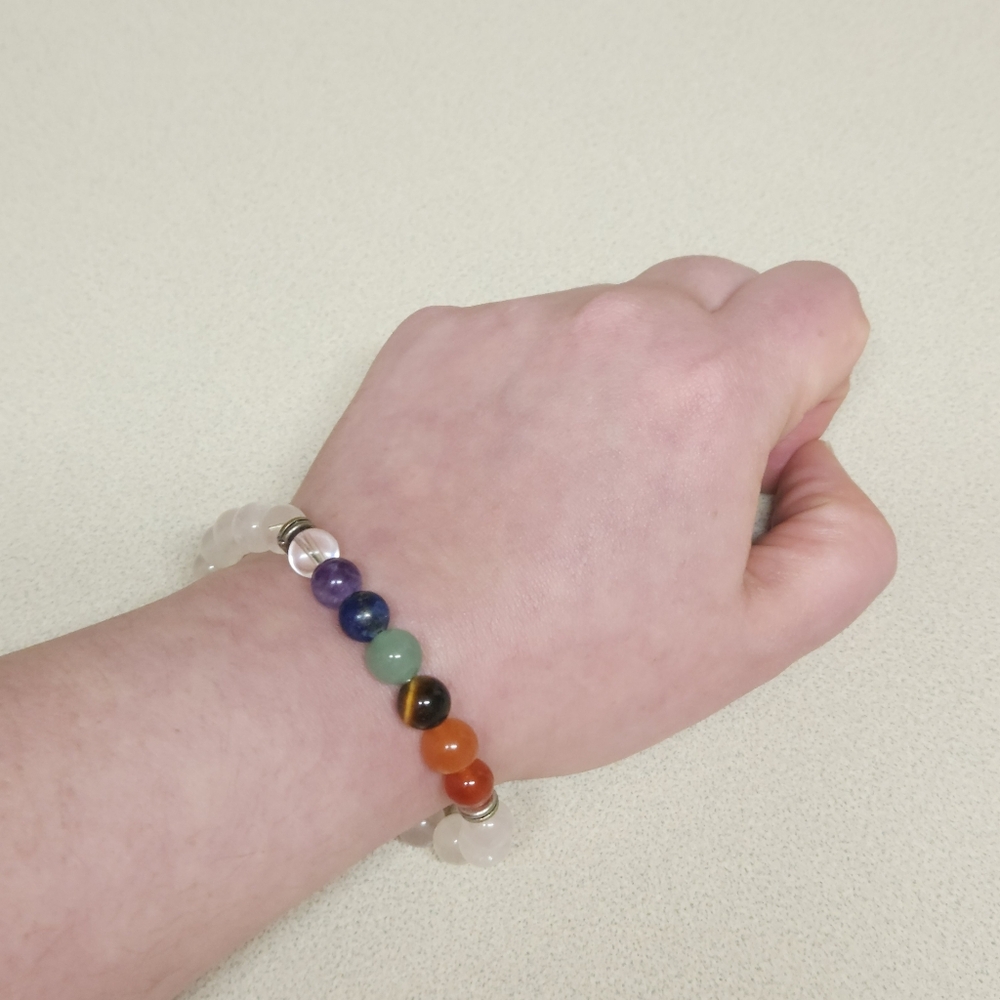 NWOT Genuine Multicolor Gemstone Bracelet